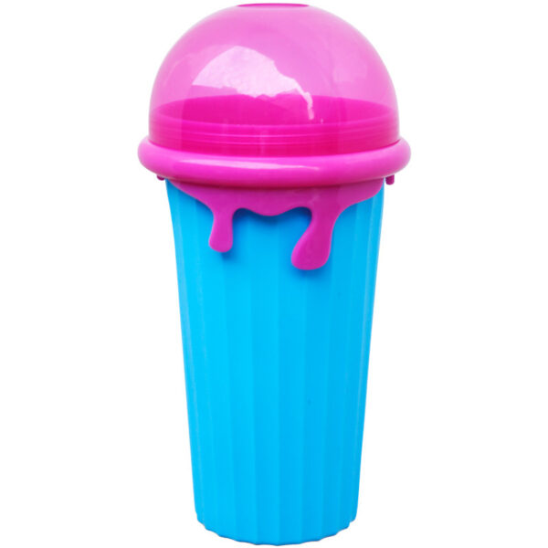 500ml Large Capacity Slushy Cup Summer Squeeze Homemade Juice Water Bottle Quick-Frozen Smoothie Sand Cup Pinch Fast Cooling Magic Ice Cream Slushy Maker Beker Kitchen Gadgets - Image 2