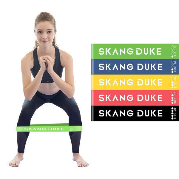 5 Level Resistance Rubber Bands Yoga Training Elastic Bands - Image 3