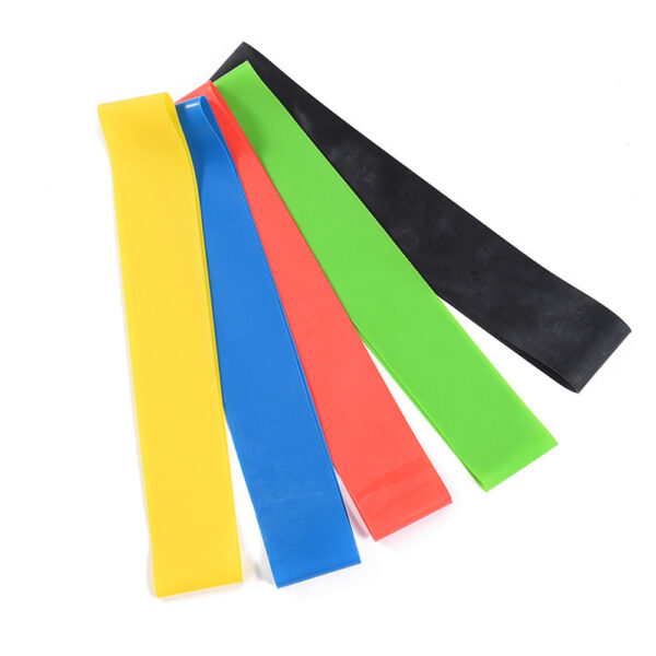 5 Level Resistance Rubber Bands Yoga Training Elastic Bands - Image 6