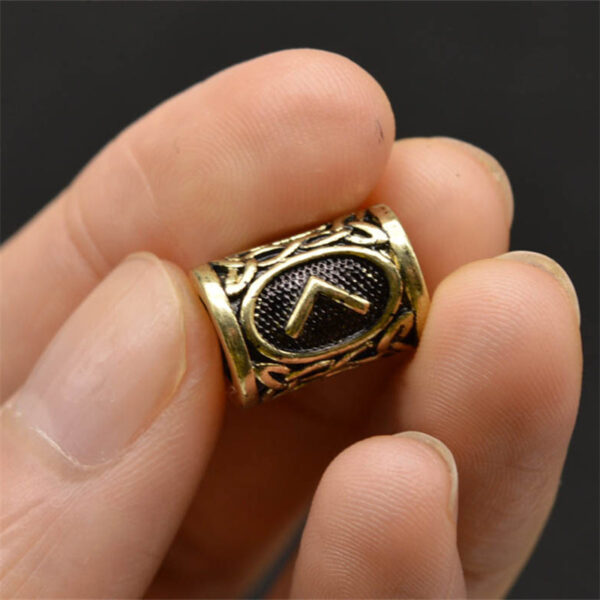Set Of Viking Rune Beard Beads - Image 8
