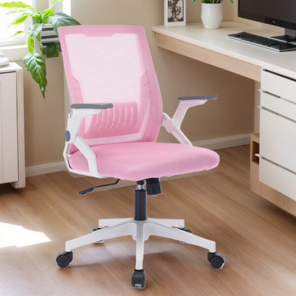Ergonomic Office Chair Computer Desk Chair Comfy With Adjustable Lumbar Support - Image 7