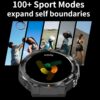 MAX18 Men Smartwatch AMOLED1.43inch Big Screen BT Calls Gesture Control AI Voice Sports Smart Watch Men - Image 3