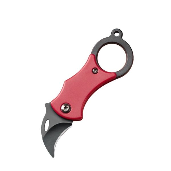 Mini Folding Knife Keychain, Pendant Gift Knife Portable High Hardness Multifunctional Knife Buckle Backpack Camping - Image 6