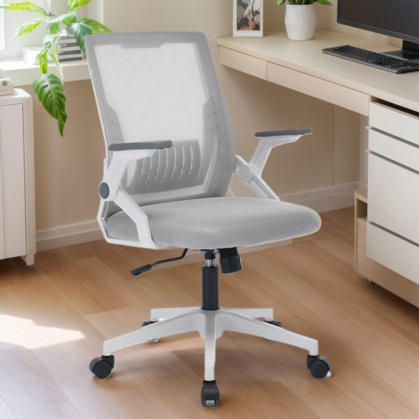 Ergonomic Office Chair Computer Desk Chair Comfy With Adjustable Lumbar Support - Image 5