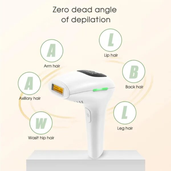 Professional Laser Epilator IPL Hair Removal Body Bikini Leg Depilatory Devic 900,000 Flashes 5 Levels Epilator Painless Electric Epilator Machine - Image 2