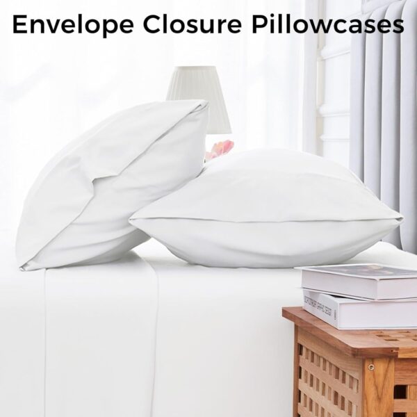 Bed Sheet Set Microfiber Comfort Deep Pocket Hotel Quality Bedding Sheet Set - Image 5